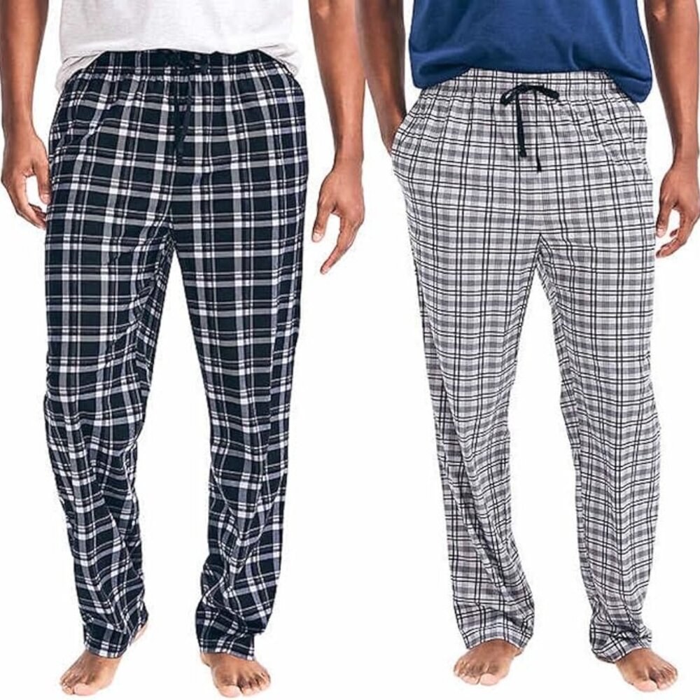 Nautica - Men's Soft Fleece Pajama Pants Set - Size XXL